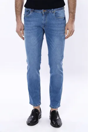 Washed Blue Men Jeans - Wessi