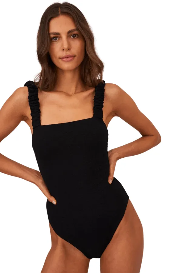 Wild Cat Swimsuit - Black