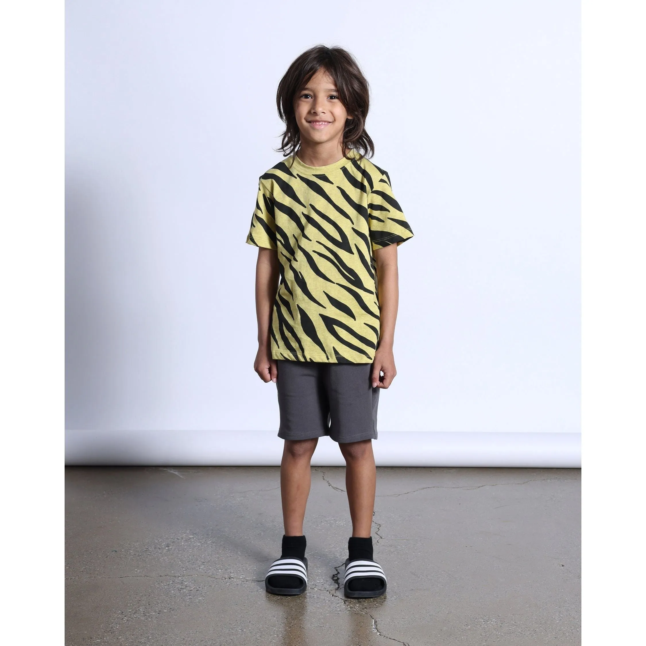 Wild Tee- Mustard Marle