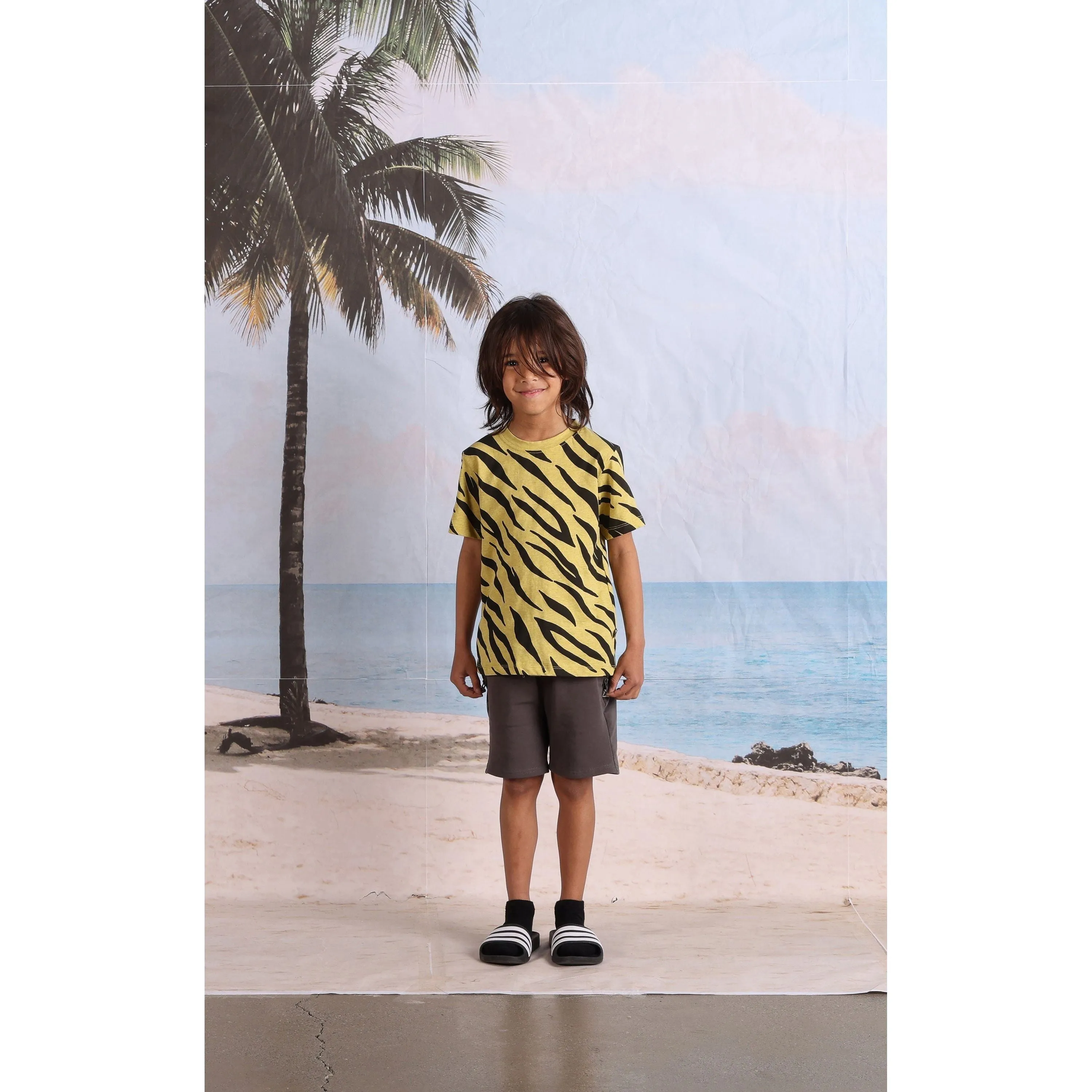 Wild Tee- Mustard Marle