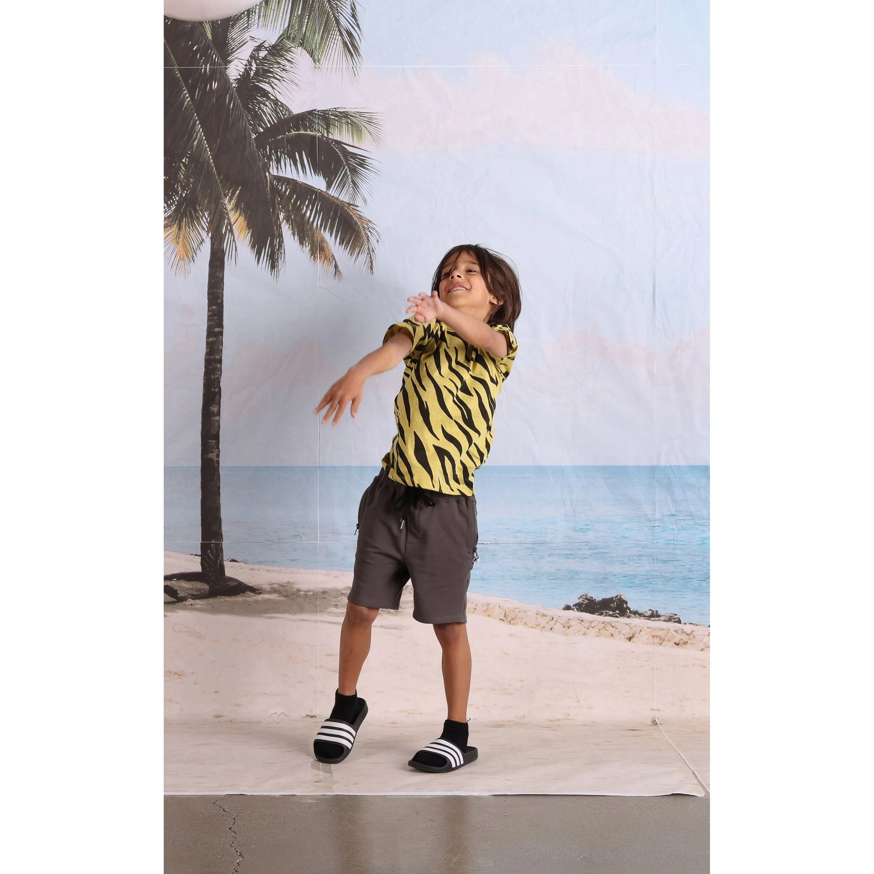 Wild Tee- Mustard Marle