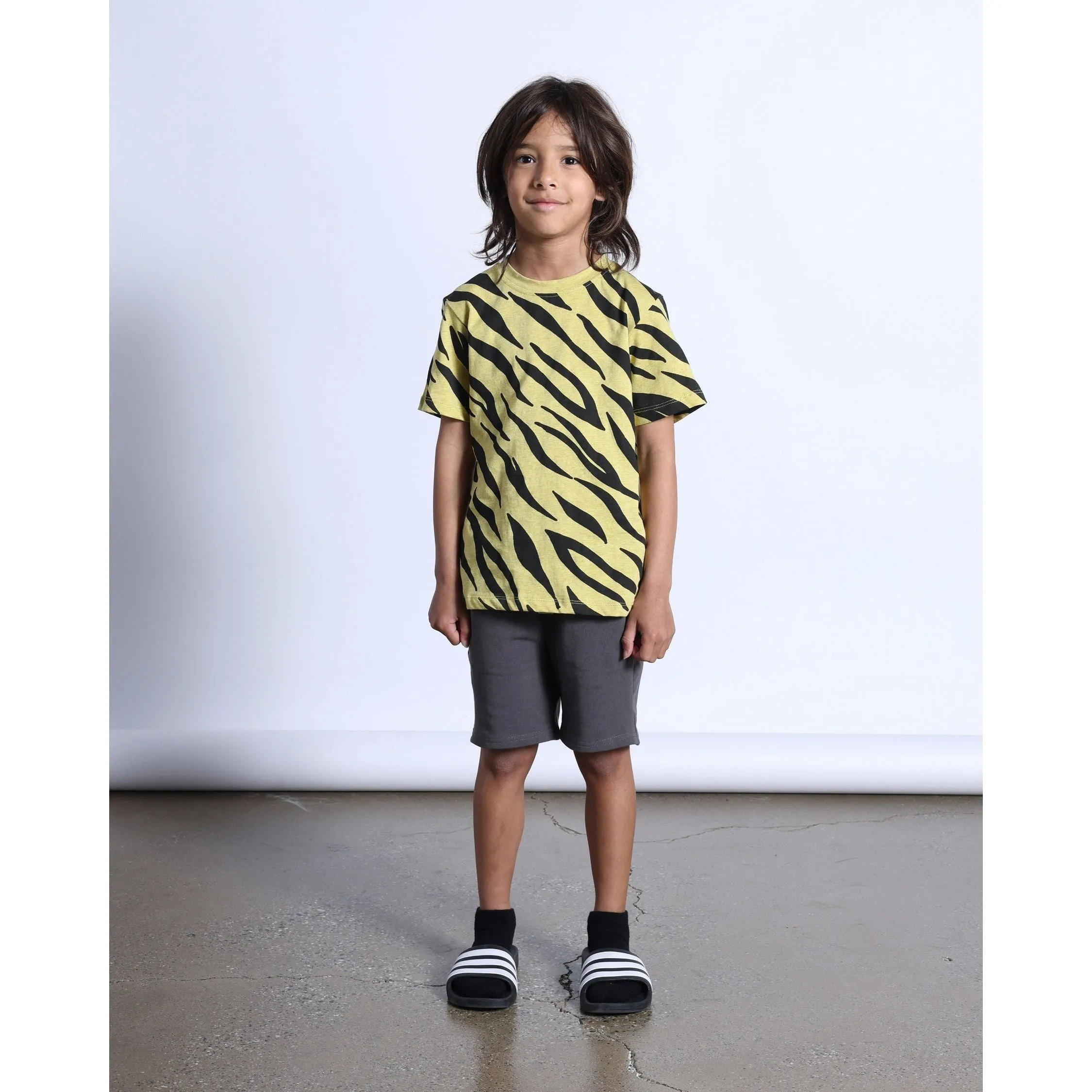Wild Tee- Mustard Marle