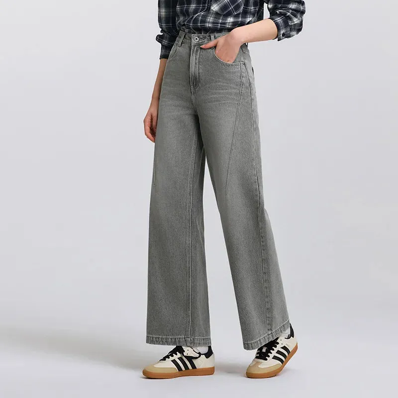 Women High-waisted New Spring Long Trousers