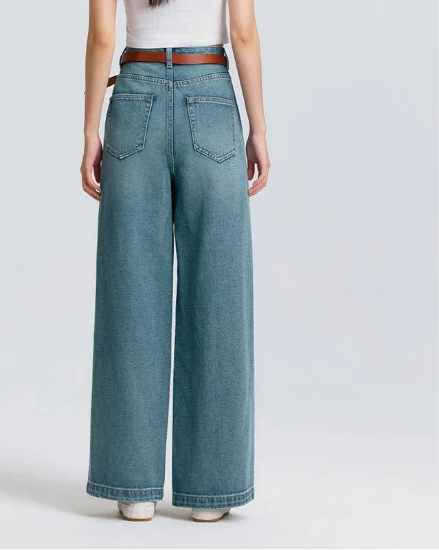 Women High-waisted New Spring Long Trousers