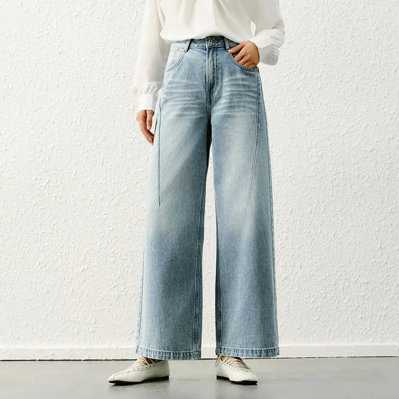 Women High-waisted New Spring Long Trousers