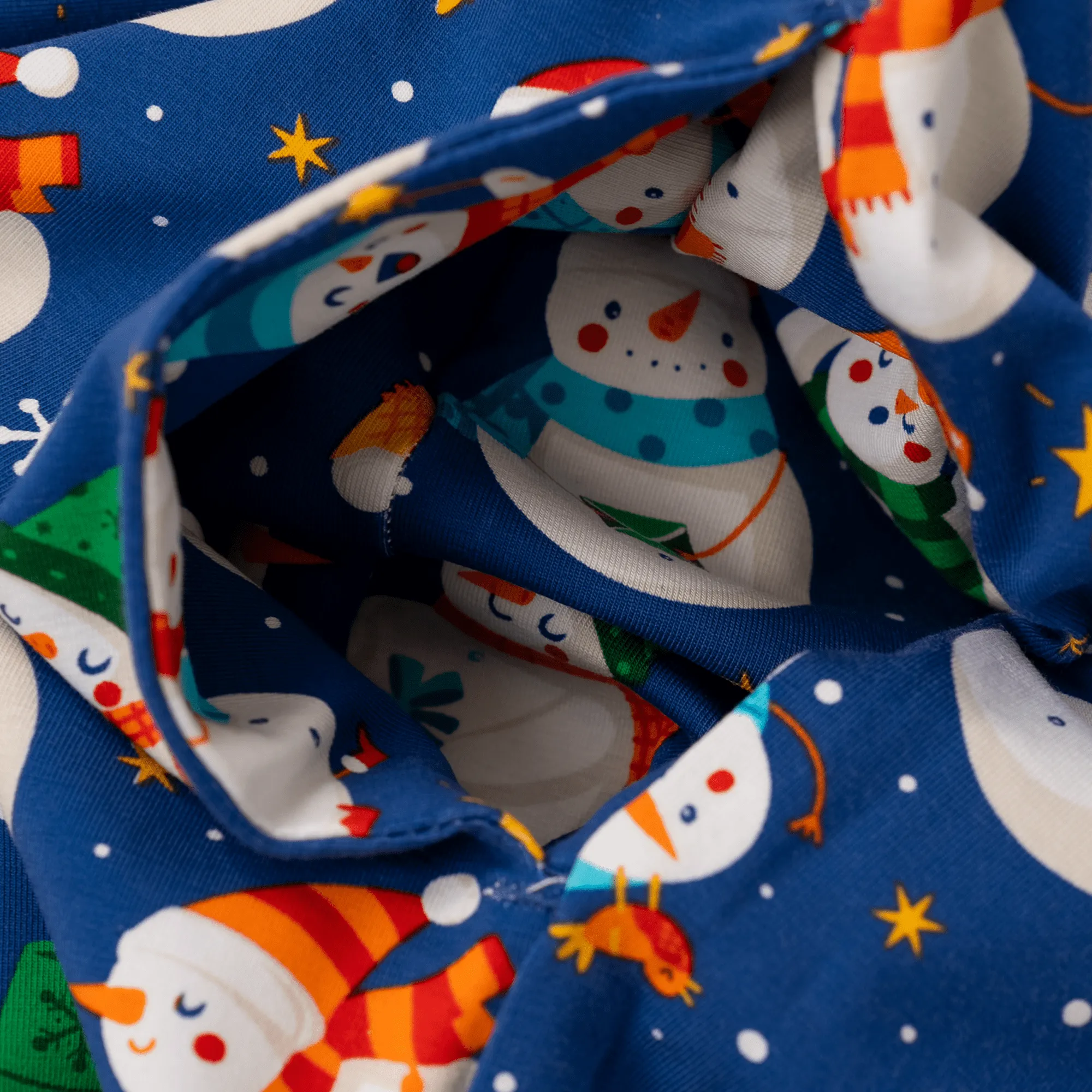 Womens Long Pyjamas - Snowman - Trousers & T-Shirt