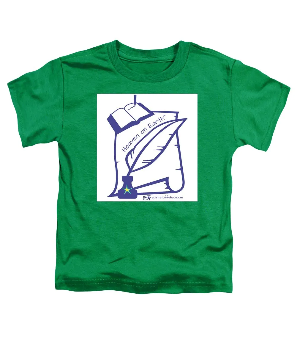 Writer Heaven On Earth - Toddler T-Shirt