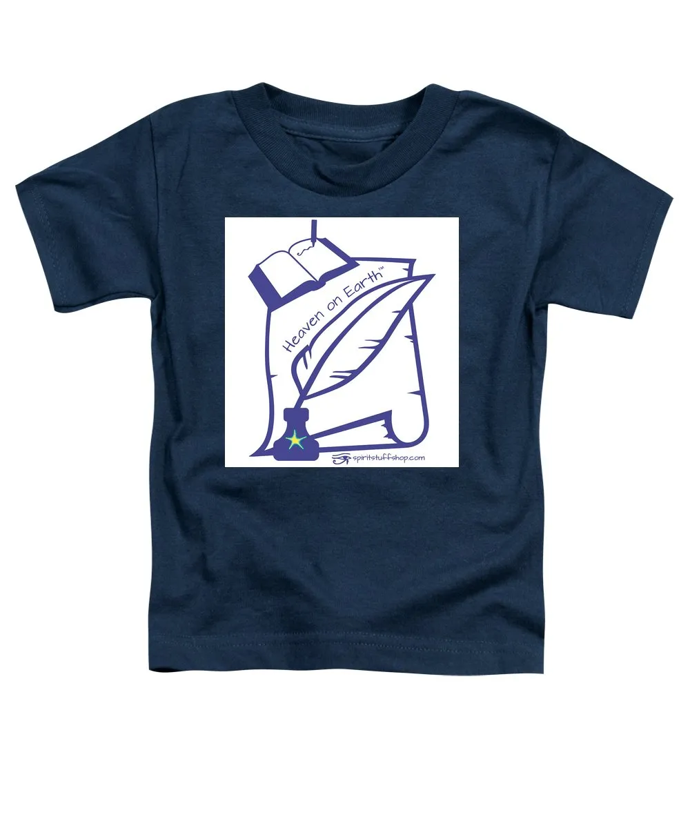 Writer Heaven On Earth - Toddler T-Shirt