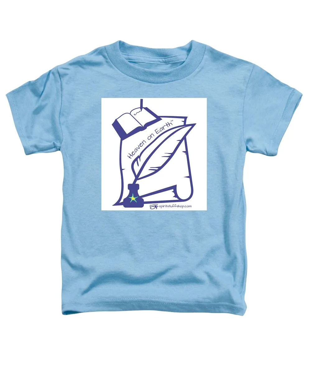 Writer Heaven On Earth - Toddler T-Shirt