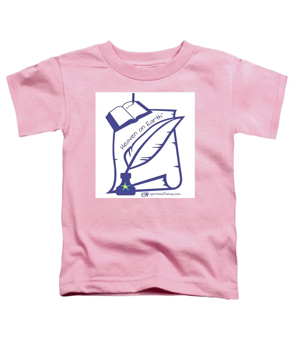 Writer Heaven On Earth - Toddler T-Shirt
