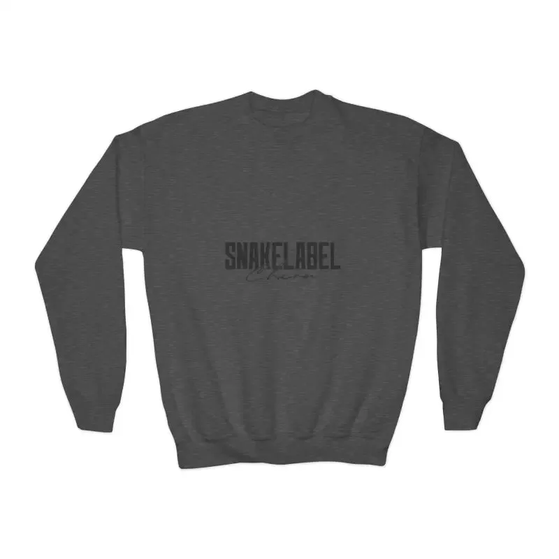 Youth Crewneck Sweatshirt - 50/50 Cotton Polyester Blend, Medium-Heavy Fabric, Loose Fit