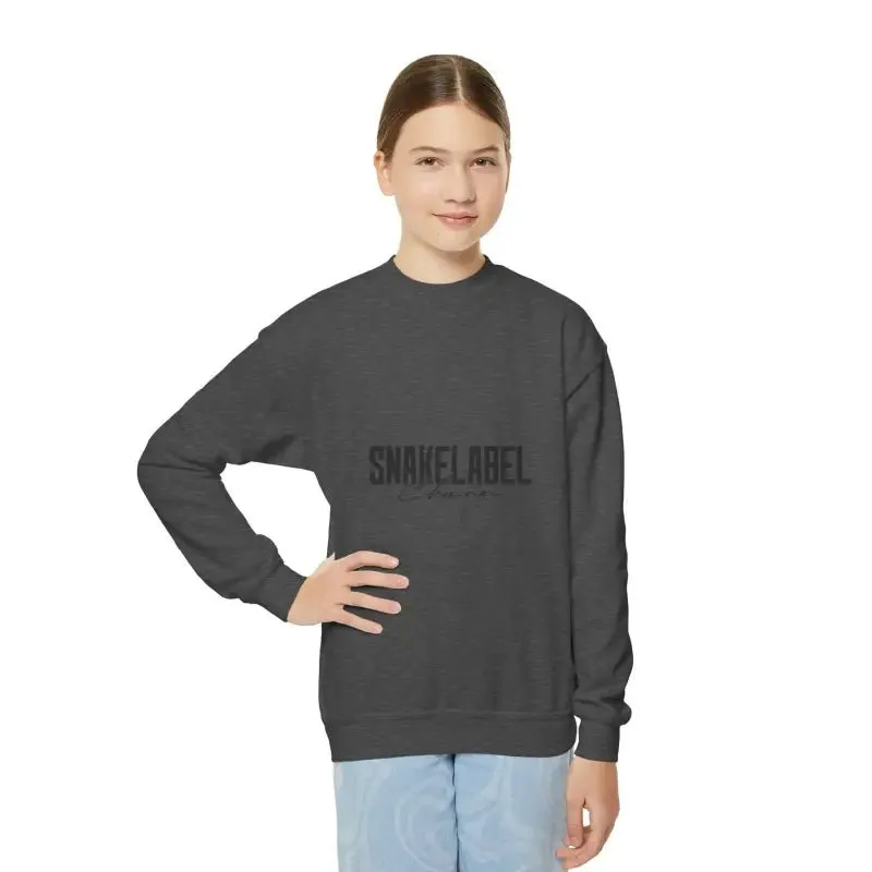 Youth Crewneck Sweatshirt - 50/50 Cotton Polyester Blend, Medium-Heavy Fabric, Loose Fit
